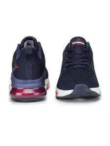 ABROS Men Winston-N Textured Lace-Up Running Shoes