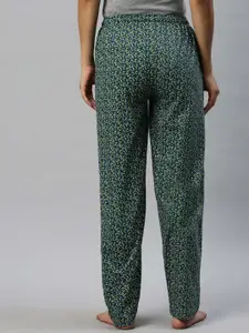 Kryptic Printed Relaxed-Fit Pure Cotton Lounge Pant
