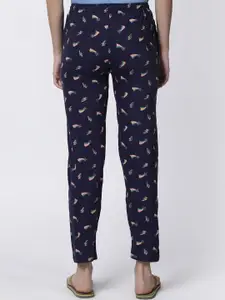 Kryptic Women Printed Pure Cotton Lounge Pants