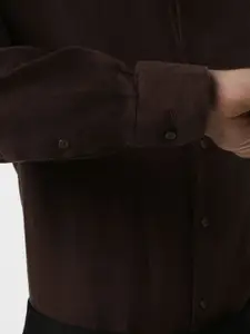 Van Heusen Spread Collar Pure Linen Formal Shirt