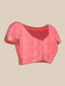 Silk Land Floral Ssai Pichwai Muga Digital Print saree