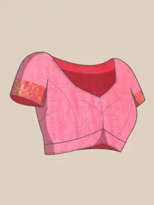 Silk Land Bandhani Sari Pichwai Muga Digital Print saree