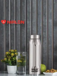 NIRLON Stainless Steel Single Wall Fridge Water Bottle 1 L