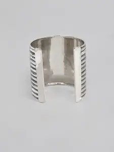 Sangria Women Silver-Plated Cuff Bracelet