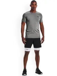 UNDER ARMOUR Men Brand Logo Printed Skinny-Fit Shorts