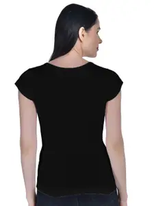 Aimly Round Neck Short Sleeves Cotton Camisole