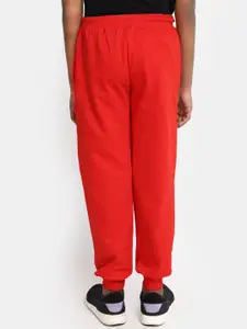 V-Mart Boys Typography Printed Cotton Loop Knit Joggers