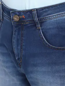 V-Mart Men Slim Fit Heavy Fade Clean Look Cotton Jeans