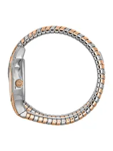 Just Cavalli Glam Evo Women Stainless Steel Wrap Around Straps Analogue Watch JC1L190M0075