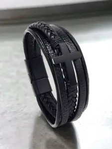 MYKI Women Leather Multistrand Bracelet