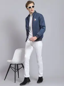 Monte Carlo Mock Collar Lightweight Bomber Jacket