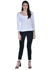 Aimly Women Pack Of 3 Long Sleeves Non Padded Cotton Camisoles