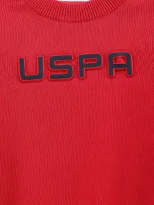 U.S. Polo Assn. Kids Boys Embroidered Pure Cotton Pullover