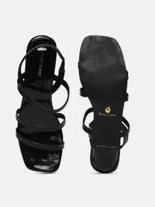 Marc Loire Printed PU Block Pumps