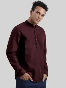 IVOC Men Slim Fit cotton linen Kurta