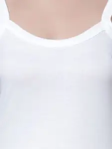 Aimly Pack Of 3 Cotton Longline Camisoles