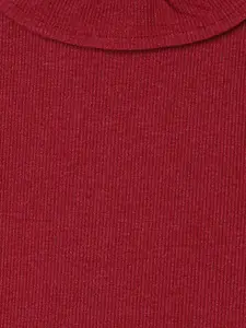 max Girls High Neck Cotton Regular Top