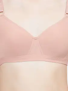 PLUMBURY Medium Coverage Rapid-Dry Lightly Padded T-shirt Bra
