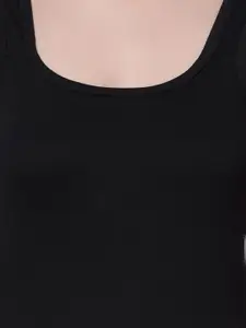 Aimly Pack Of 2 Non Padded Cotton Longline Camisoles