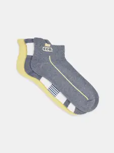 Ajile by Pantaloons Men Pack Of 3 Striped Above Ankle-Length Socks