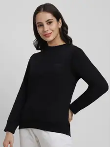 FOREVER 21 High Neck Sweatshirt