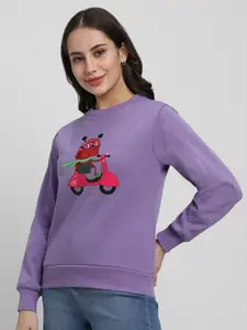 FOREVER 21 Graphic Printed Sweatshirt