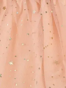 V-Mart Girls Embellished Flared Mini Skirt