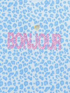 mackly Girls Typography Printed Night suit