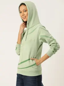 Monte Carlo Women Printed Hooded Sweatshirt