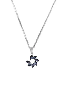 Yellow Chimes Floral Pendant With Chain