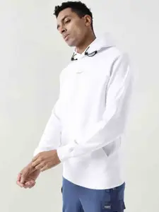 Wildcraft Men White Hooded Sweatshirt