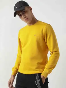Wildcraft Men Mustard Sweatshirt