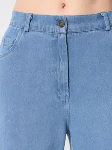 Chemistry Women Tye & Dye Flared High-Rise Stretchable Cotton Jeans