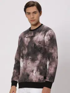Mufti Abstract Printed Pullover Sweatshirt