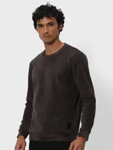 Mufti Round Neck Pullover Sweatshirt