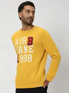 Mufti Typography Printed Pullover Sweatshirt