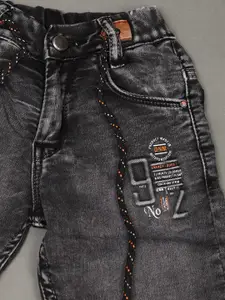 V-Mart Boys Mid Rise Heavy Fade Cotton Jeans