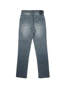 Gini and Jony Boys Mid Rise Light Fade Cotton Jeans