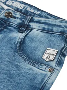 Gini and Jony Boys Clean Look Light Fade Cotton Jeans