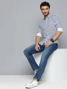 Levis Pure Cotton Slim Fit Opaque Printed Casual Shirt