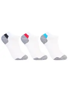 Bonjour Men Pack of 3 Pure Cotton Ankle Length Socks