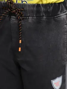 V-Mart Boys Mid-Rise Cotton Track Pants