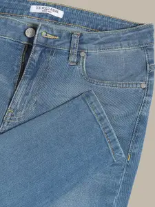 U.S. Polo Assn. Women Super Skinny Fit Heavy Fade Stretchable Jeans