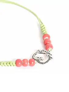 EL REGALO Women Silver-Plated Charm Bracelet