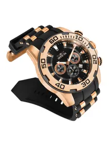 Invicta Men Pro Diver Chronograph Quartz Black Analog Watch 33939