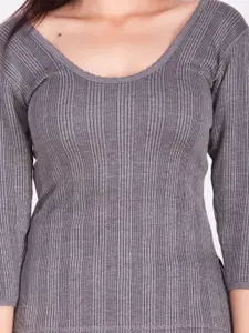 Dollar Pack Of 2 Ribbed Cotton Thermal Tops