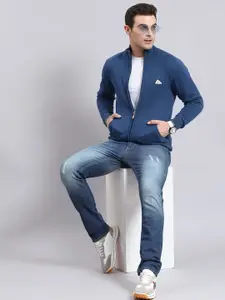 Monte Carlo Mock Collar Woollen Pullover Sweater