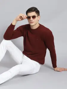 Monte Carlo Round Neck Woollen Pullover Sweater