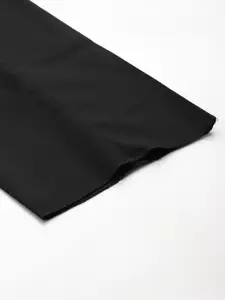 Louis Philippe Men Textured Slim Fit Formal Trousers