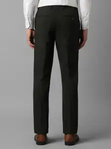 Louis Philippe Men Solid Slim Fit Formal Trousers